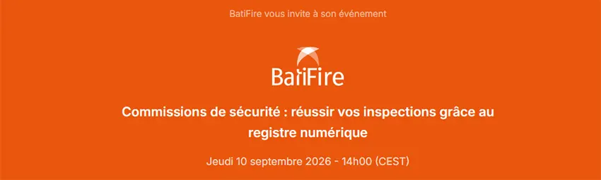 bannière Commissions de sécurité : réussir vos inspections grâce au registre numérique